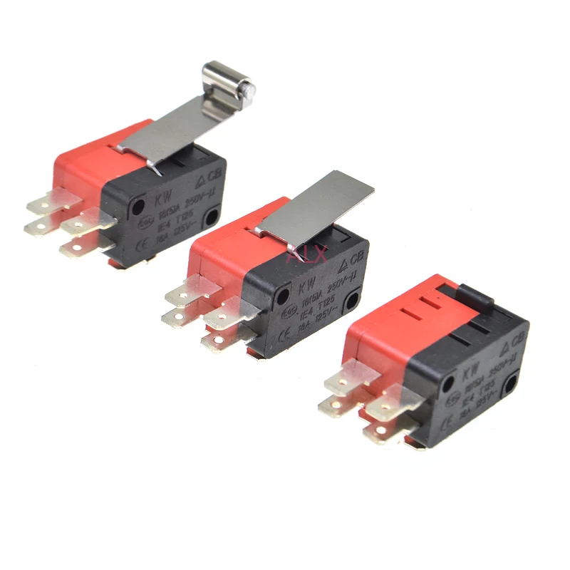 1PCS V-15-2C25 V-152-2C25 V-156-2C25 Roller Lever Arm push button double tact switch Momentary Micro Limit switches