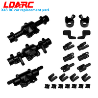 LDARC transmission shaft drive shaft spare parts Front rear axle cover replacement accessories parts for X43 RC car