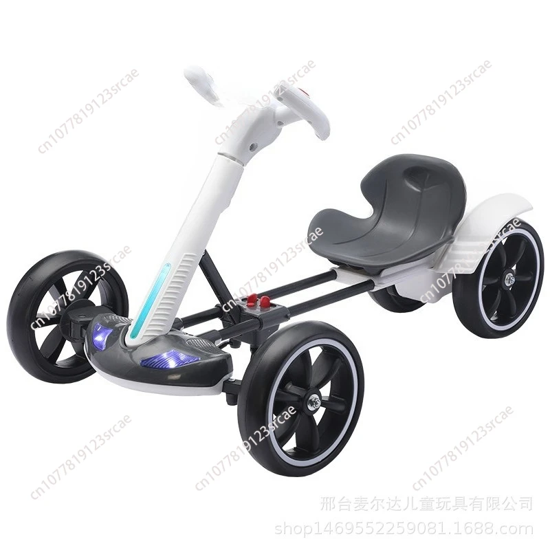 

Children's kart electric four-wheeler foldable 3-8 years old