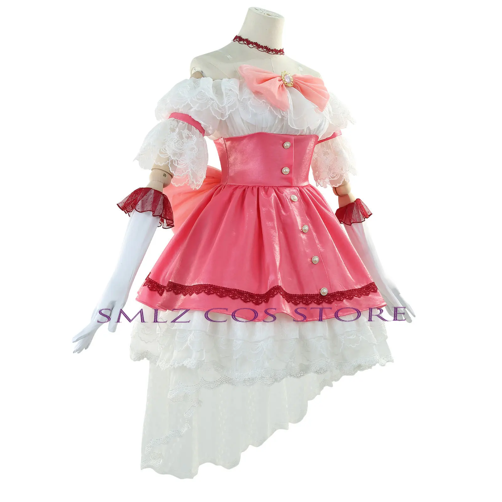 urgis Night Puella Kaname Madoka Cosplay Anime Magi Madoka Magica Costume Lolita Dress Halloween Role Outfit for Women