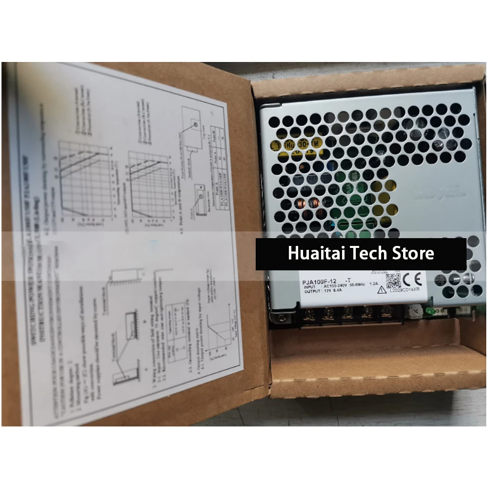 For COSEL INPUT AC100-240V 50-60Hz 1.2A OUTPUT 12V 8.4A Power Supply PJA100F-12-T 100W