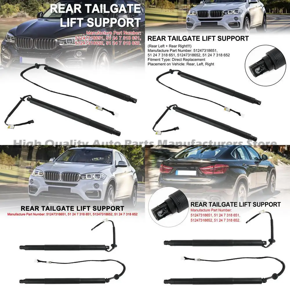 

1 pair For 2PCS Tailgate Power Lift Support 51247318651 Fit BMW X6 F16 F86 2014 2019