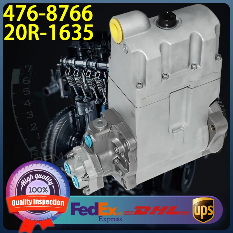 

476-8766 Fuel Injection Pump 20R-1635 for Caterpillar CAT Engine C7 C9 Excavator 324D 325D FM 330D 336D 340DL