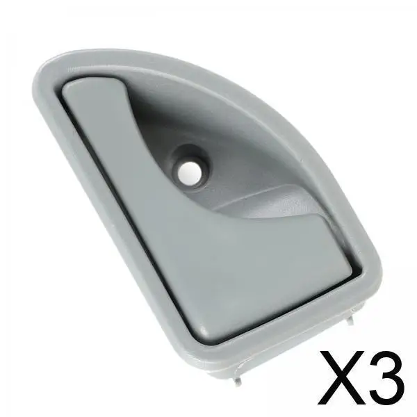 

Plastic Car Door Handle Front Interior Replacement Kit Wear Resistant Automotive Accessory for Renault Kangoo Twingo