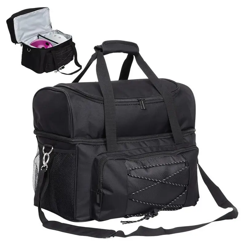 

Bowling Ball Bag Tote Bowling Bag With Padded Strap Bowling Ball Tote Bag With Padded Divider And Ball Holder