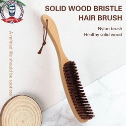 Professional Men Facial Hair Clean Brush Barber Beard Mustache Brushes Salon Hairdressing Cleaning Shaving Tools Accessories