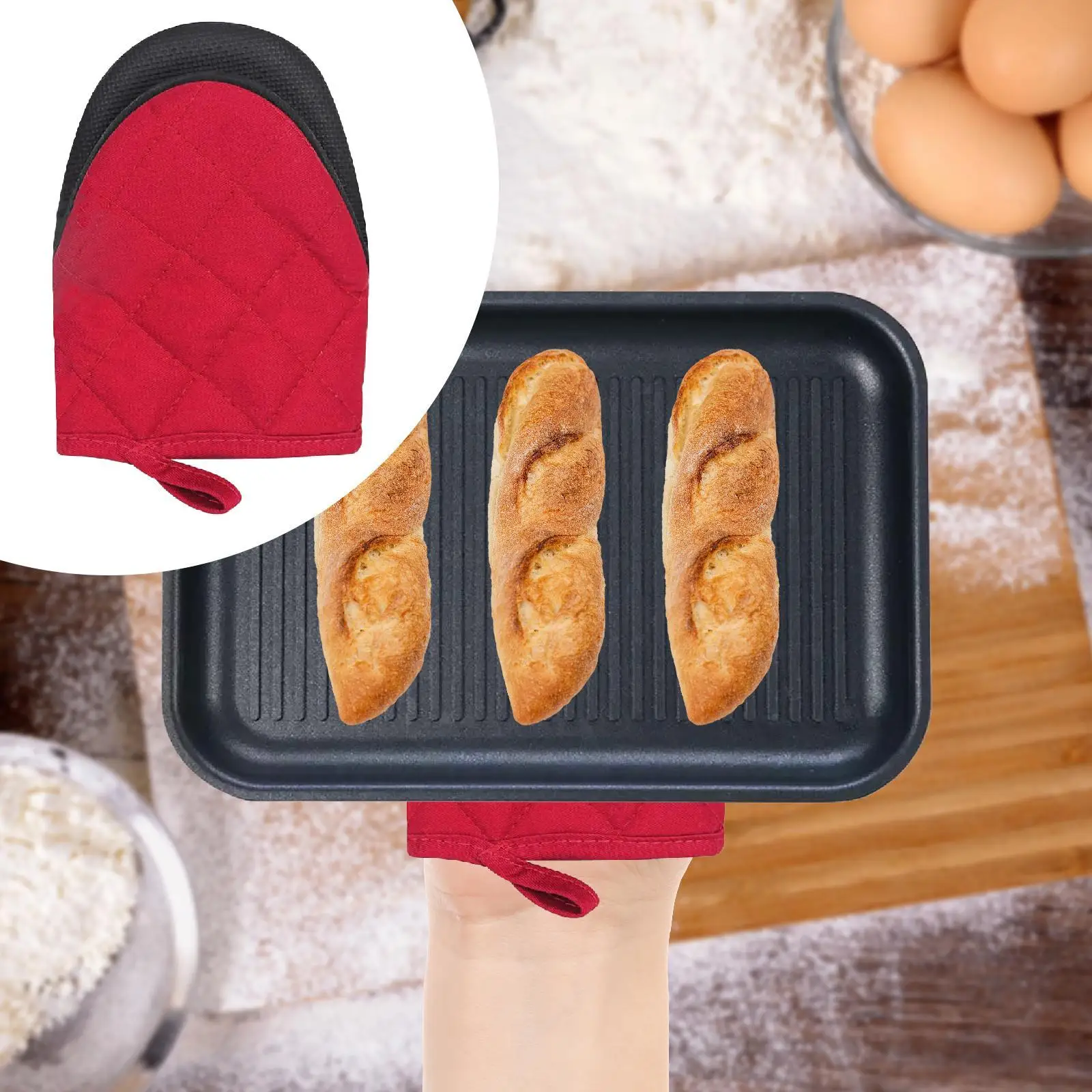 HAVEN MITT HEAT Multipurpose Not Without Sliding Kitchen Oven Glove