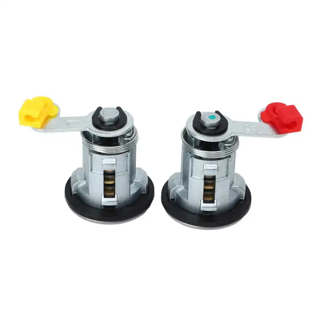 Left Right Door Lock Cylinder For MITSUBISHI L200 2001 to 2005, 1 Pair Lock Barrel with 2 Keys YE05506A