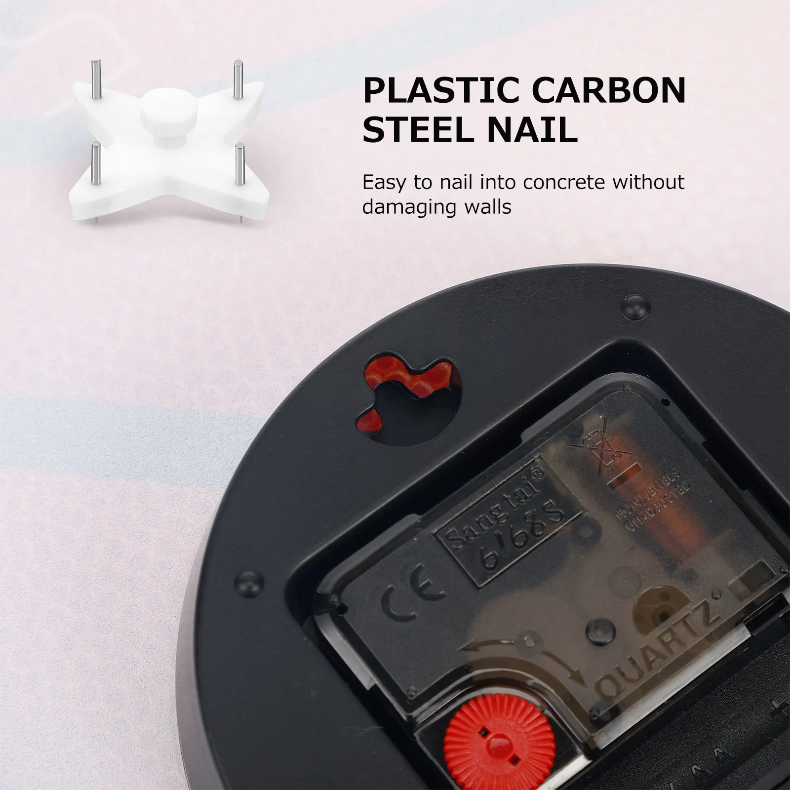 

Basketball Design Wall Clock Silent Mute Movement Large Arabic Numerals Acrylic Hanging Clock For Living Room Bedroom