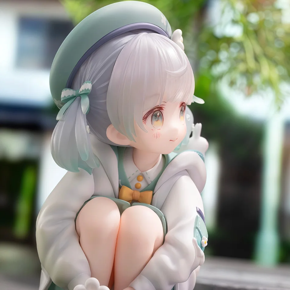 In Stock 12cm Character Ageru Sahara Mafuyu Anime Girl Figure EUSUN Flowers for You Action Figure Collection Model Doll Toy Gift