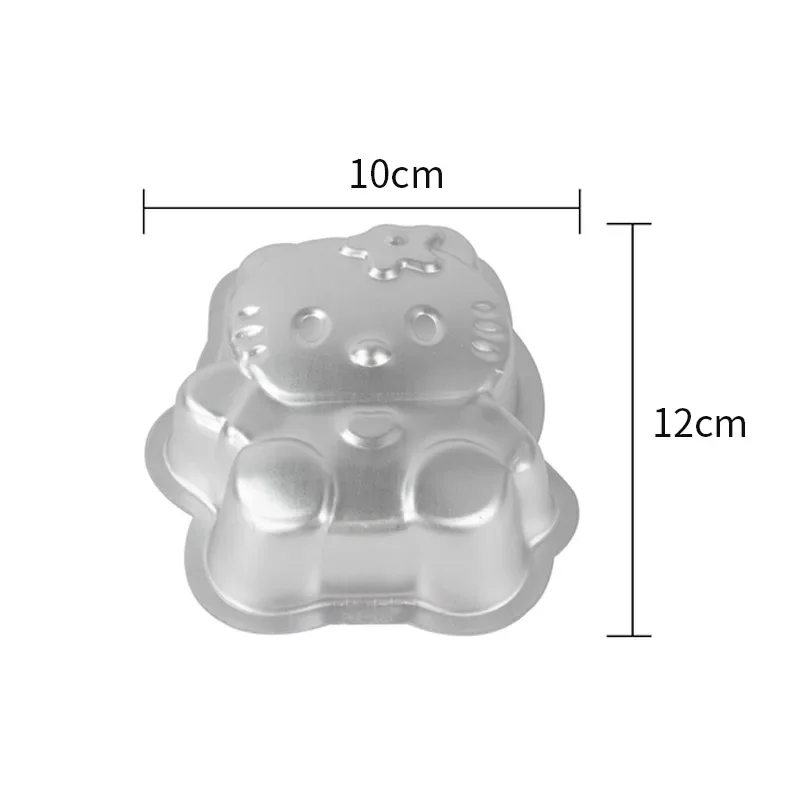 Sanrio Hello Kitty Kitchen Baking Mold Aluminum Alloy Cupcake Cakes Mould for Pastry Cakes Dessert Cute Mini Cupcake Baking Pan