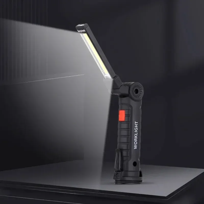 

Rechargeable LED Work Lights with Magnetic Base, 360°Rotation,Versatile Lighting Repairs, Outdoors Men bugout