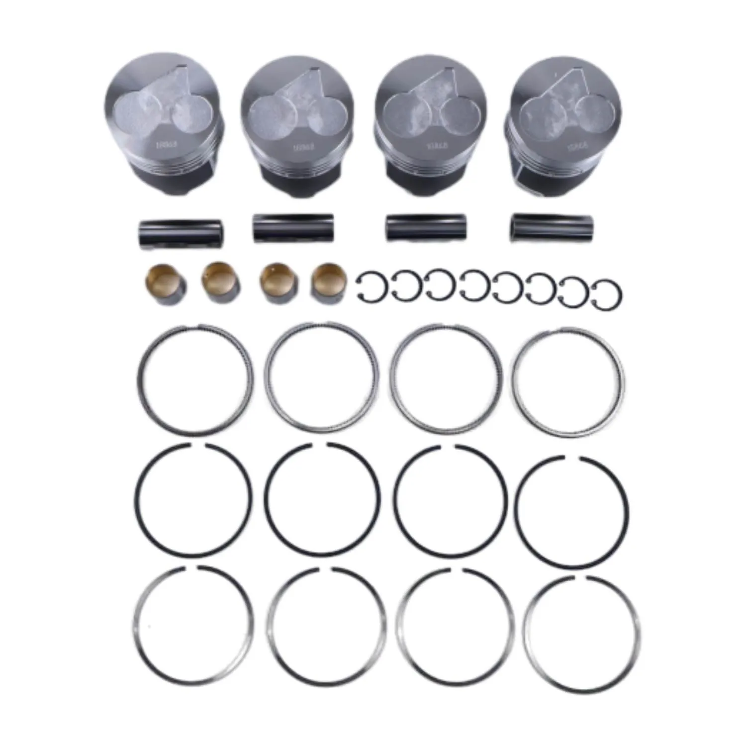 

Piston Kit W/Rings for Kubota Engine V2203 V2203E V2203T V2203M V2203B