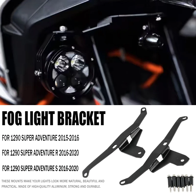 

Motorcycle Spotlight Bracket Holder Spot Light Mount For 1090 1290 Adventure All Year 1090 1290 Super ADV R S 2017 2018 2019