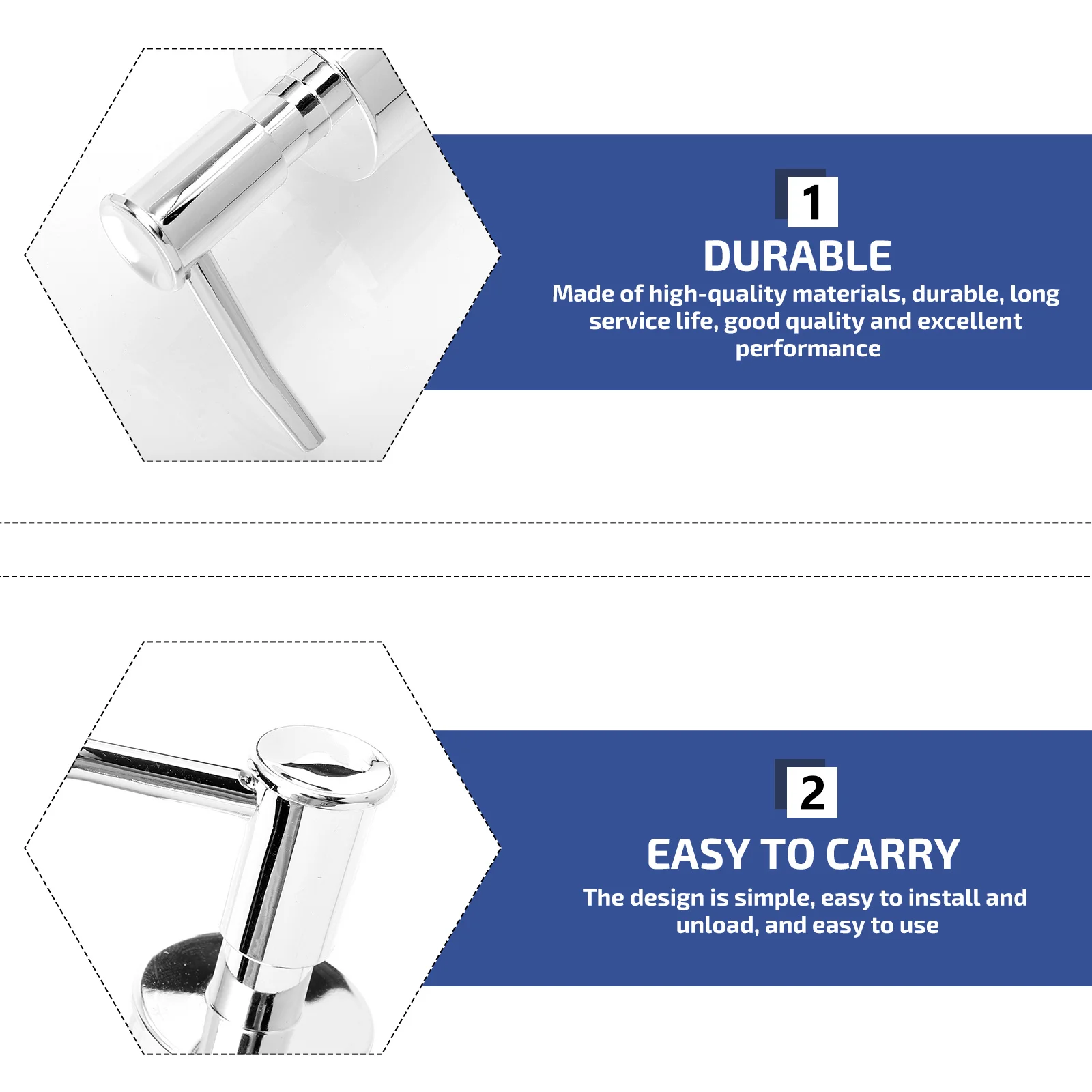 

8Pcs Lotion Pump Head Replacement Bottle Nozzle Pressing Pump Heads for Shampoo Shower Gel Soap Dispenser Accessories