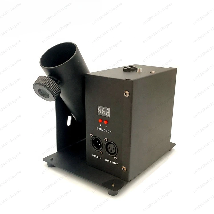 60W DMX Confetti Cannon Machine, Single Shot Fast Response for Stage Wedding & Event Special Effects