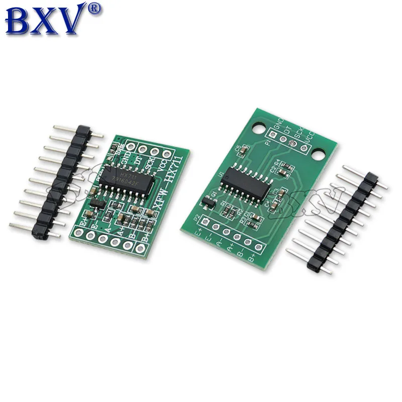 WAVTZT Board HX711 Weighing Sensor Module AD Weight Pressure Sensor Mini Standard Dual-Channel Dedicated 24-bit Precision Module