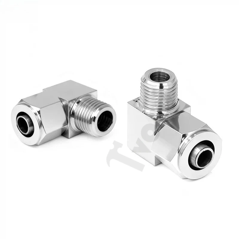 Elbow 4 6 8 10 12 14 16 mm Hose Quick Twist 1/8