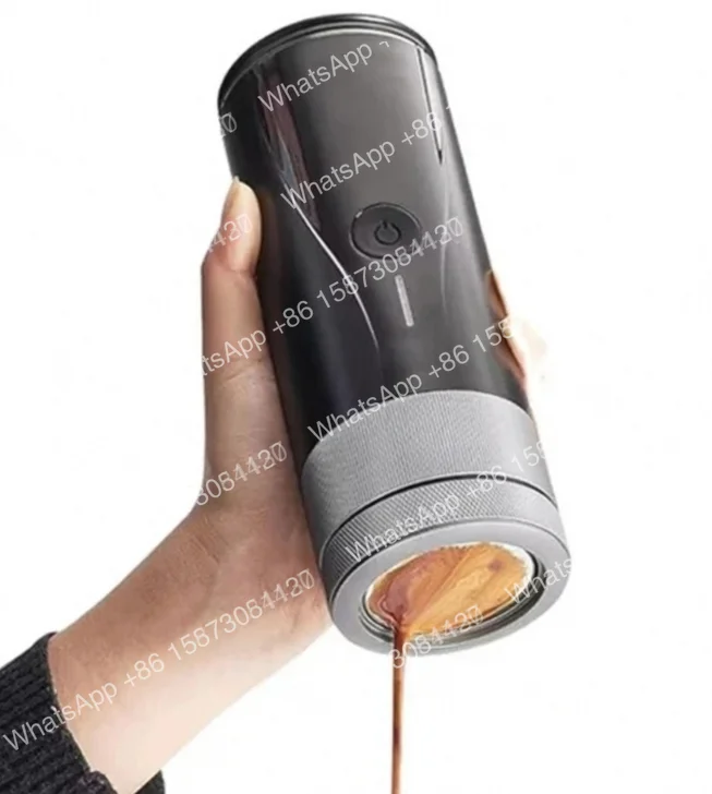 Y Newly Designed PCM04A Household Portable Coffee Machine  Portable Picnic Handheld Coffee Machine Intelligent Automatic Heating
