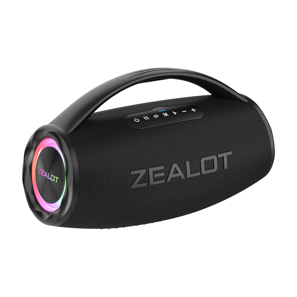Zealot s97 80w kabelloser Lautsprecher, tragbarer Subwoofer-Lautsprecher für den Außenbereich, HiFi-Klang qualität, Dual-Pairing, Schnell ladung, 16000mAh. 3