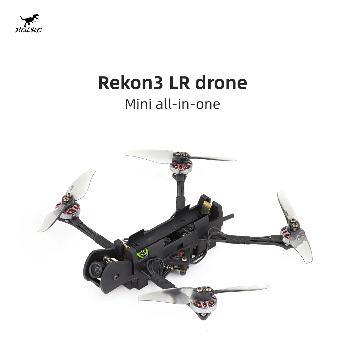 HGLRC Rekon3 V1.4 Nano Long Range 1S 3inch 18650 Super Long Lasting FPV Drone SPECTER 10A AIO Caddx Ant 1202.5 KV11000