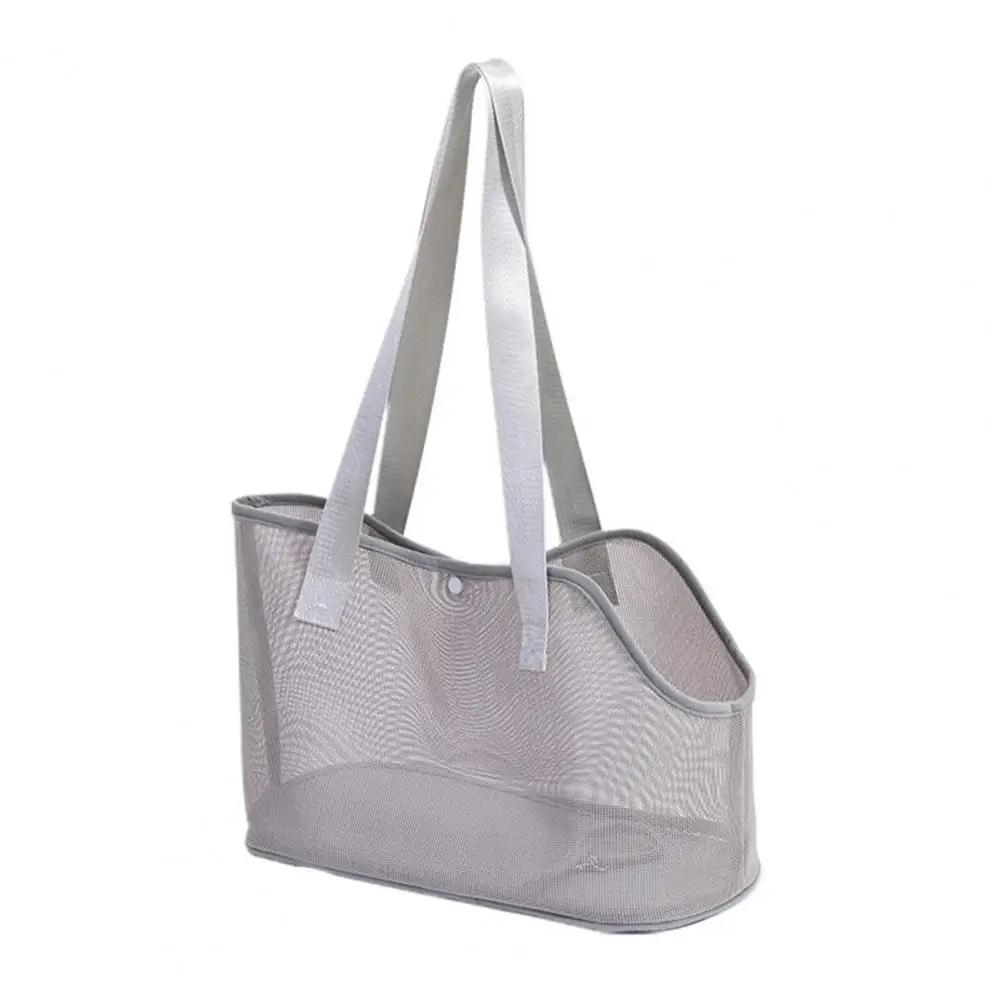 Small Cat Travel Bag Mesh Cat Carrier Tote Bag Breathable Pet Travel Carrier with Safety Clasp Ventilated Small for Vet for Vet