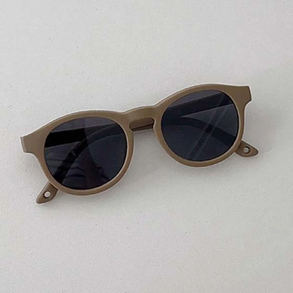 

Catwalk UV400 Children Sunnies Classic PC Kids HD Sunglasses Decorative Solid Color Anti-UV Glasses Outdoor