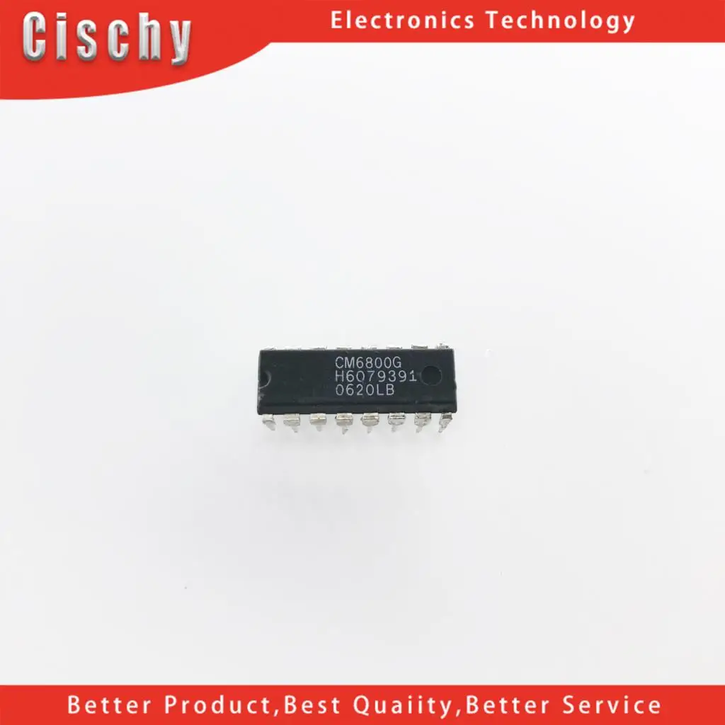 10pcs/lot CM6800G CM6800 6800G DIP16 In Stock