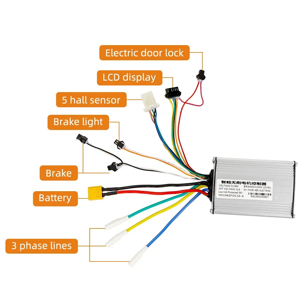 10 inch electric scooter motor, 36V, 48V, 500W, 1000W, bicycle conversion kit, TX hub motor 35-65km/H, brushless motor, high spe