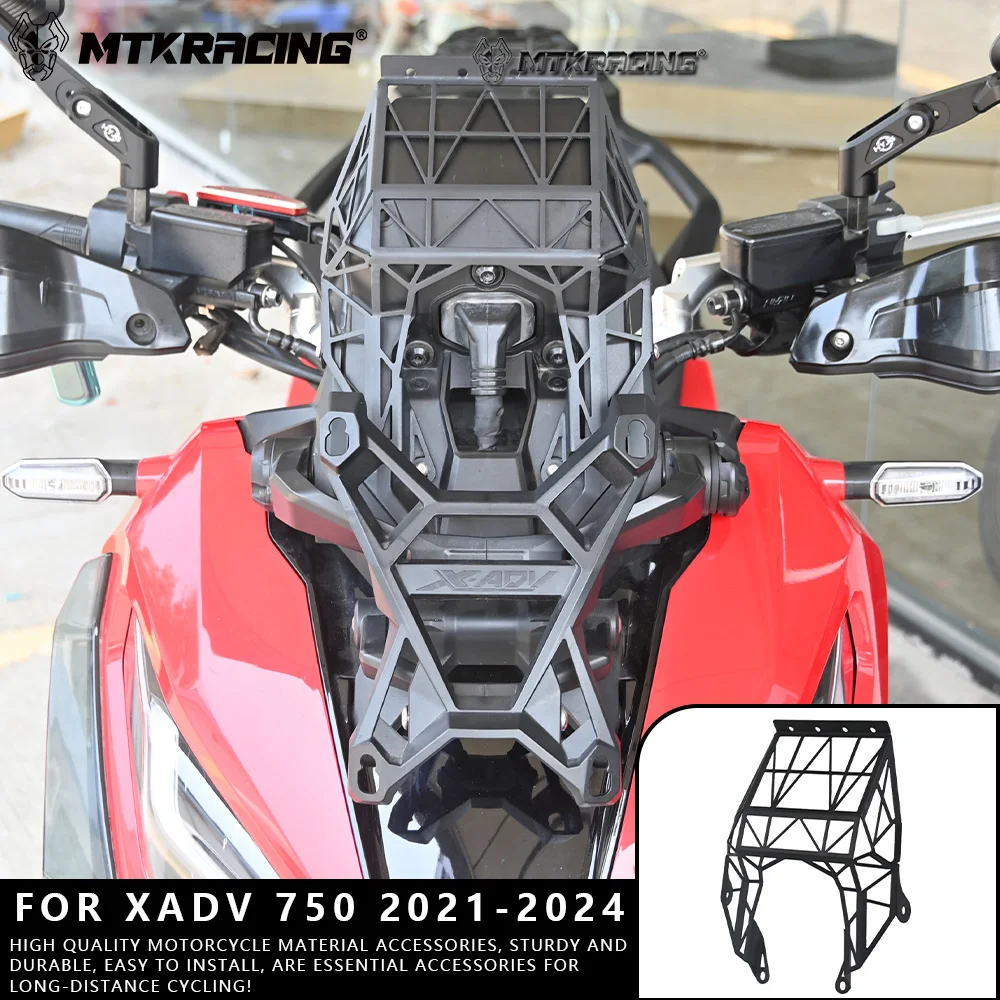 

MTKRACING For HONDA XADV 750 2021-2024 Motorcycle Accessory Navigator Phone Holder GPS Navigation Holder