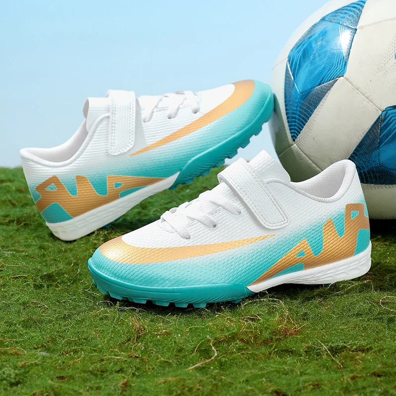 

Новые детские футбольные бутсы TF, кроссовки, футбольные бутсы, удобная нескользящая профессиональная сверхлегкая спортивная обувь для мальчиков, унисекс