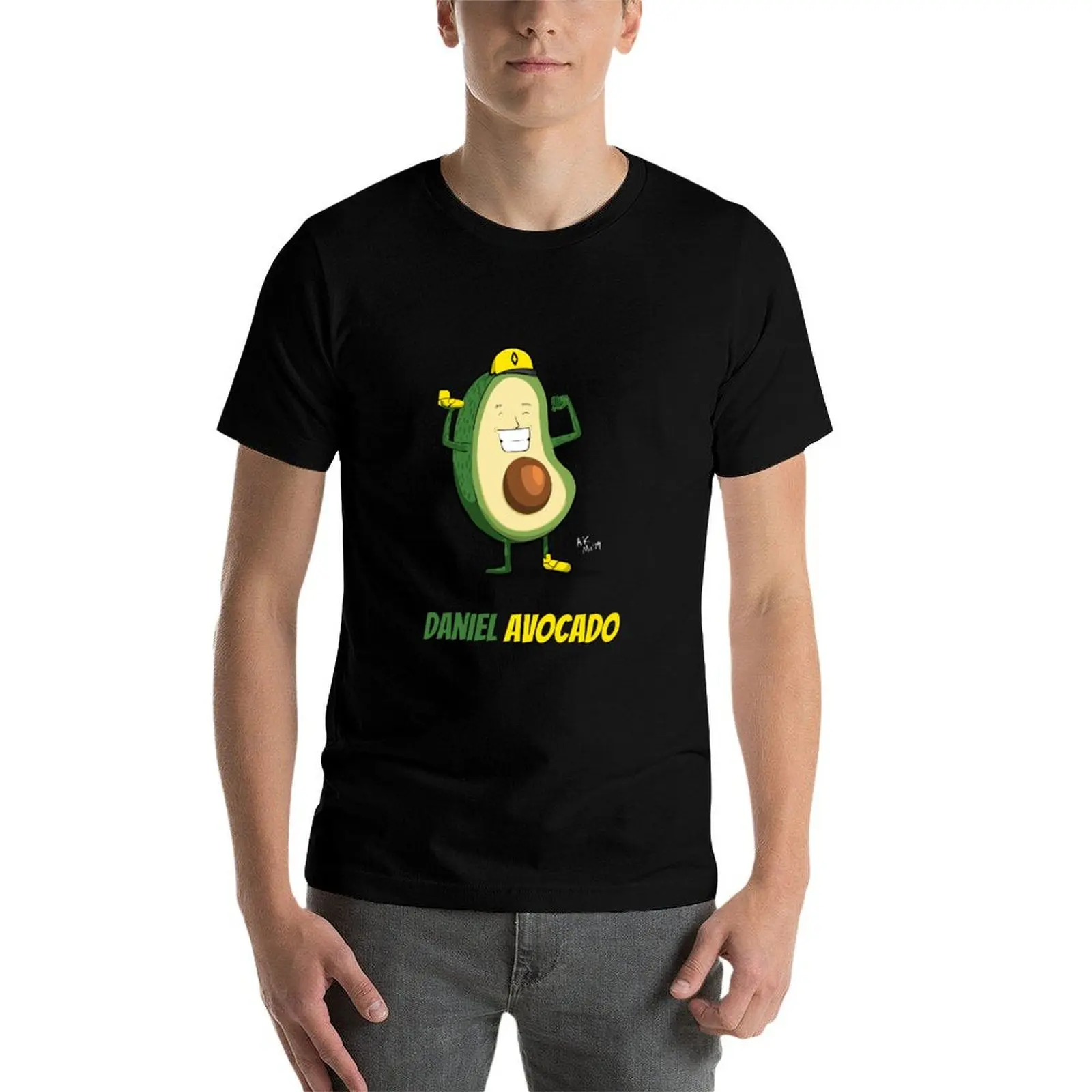 

Daniel Avocado T-Shirt essential t shirt man t shirt cotton high quality cotton t shirts man 100% T-Shirt