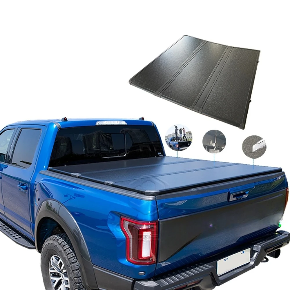 

Wholesale Price 5FT Tri-Fold Tonneau Cover for 2024 Ford Ranger & Silverado High Load-Bearing Capacity Waterproof Car Accessory