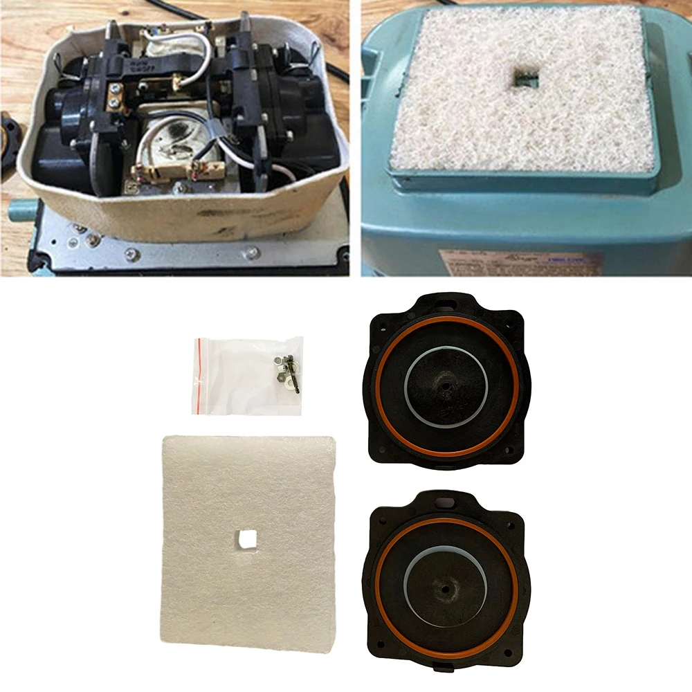 Air Pump Diaphragm Rebuild Repair Kit For Hiblow HP-100 HP-120 Septic Air Pump (ONLY DIAPHRAGM)