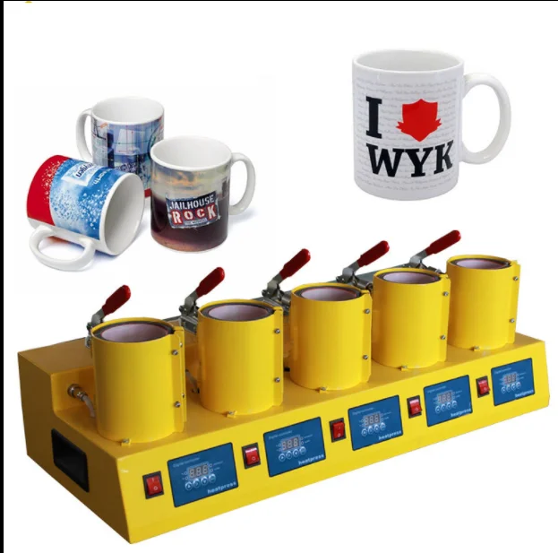 Hiệu Quả Cao Ly Truyền Nhiệt Máy Nhiều Màu Kỹ Thuật Số Cốc Máy Ép (MP150 * 5)