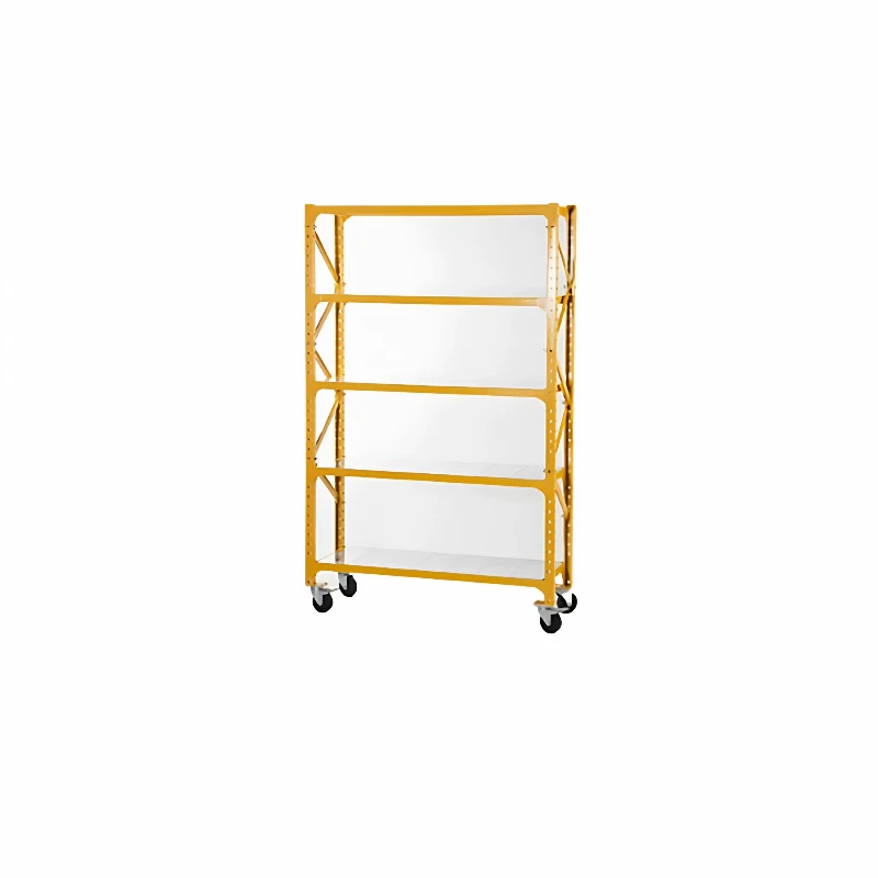 

It is a display rack, a new yellow caster storage.