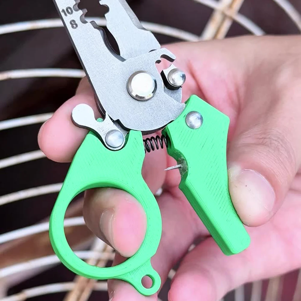 

Набор инструментов для обжима проектов «сделай сам», легкая зачистка, компактный дизайн, высокоэластичная пружина, надежный набор инструментов для проектов «сделай сам»