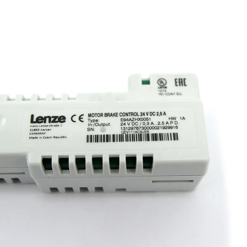 وحدة الفرامل الأصلية الجديدة 9400 من Lenze E94AZHX0051 محركات مؤازرة للتحكم في فرامل المحرك