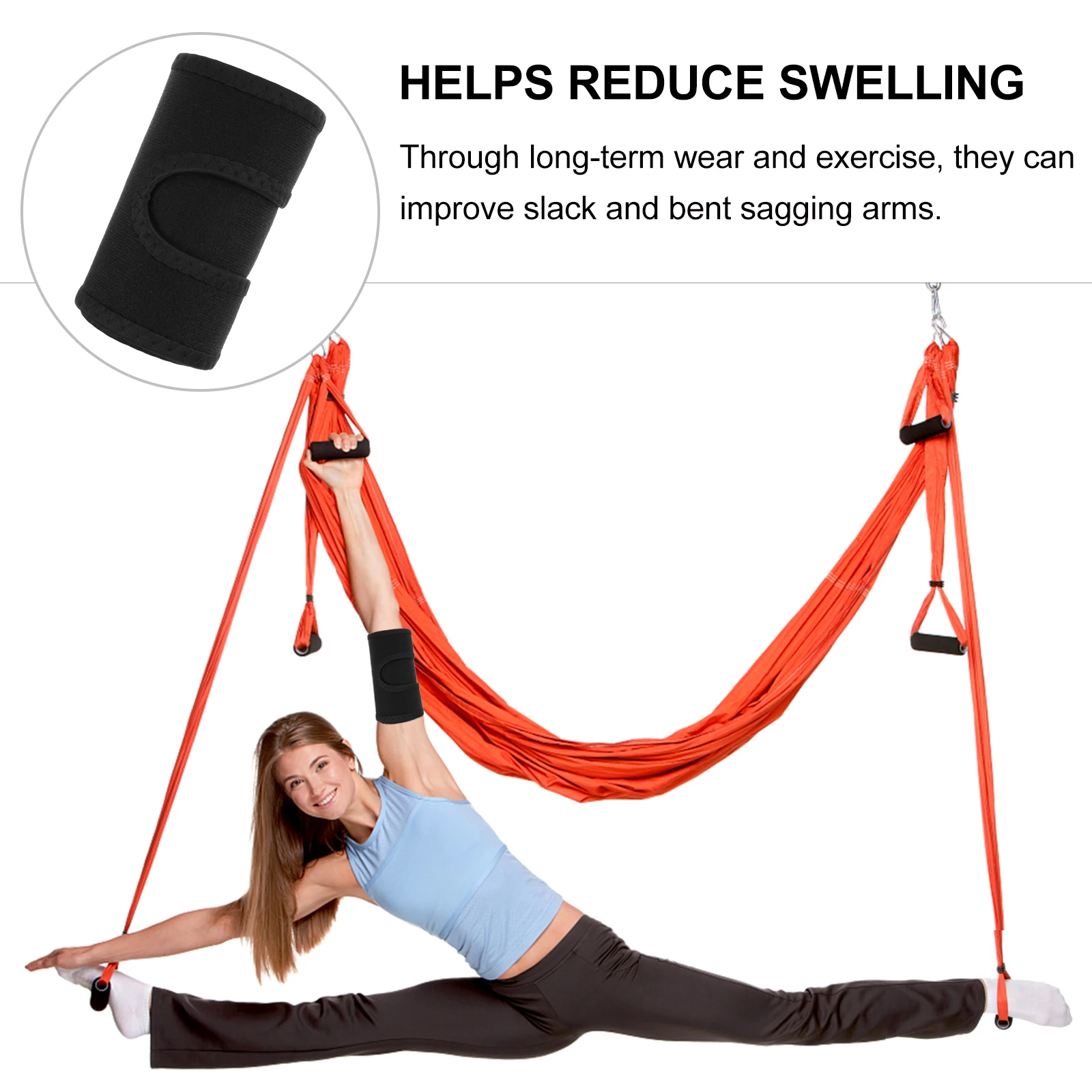 

rubber armbands adjustable sweating bands fitness armbands stylish arm wraps