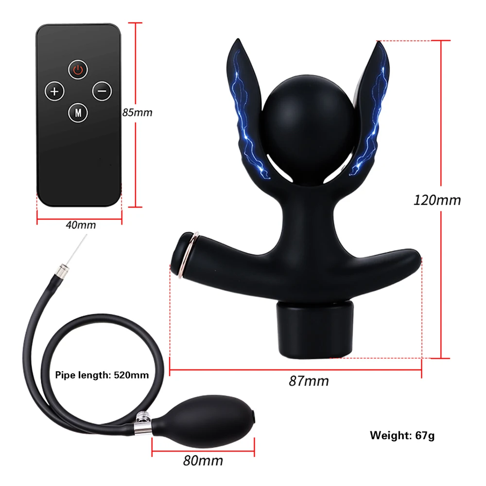 نفخ المكونات الشرج الإدراج الكهربائية الشرج G بقعة التوسع محفز المهبل جهاز تدليك للبروستاتا النشوة الجنسية دسار مضخة الجنس لعب