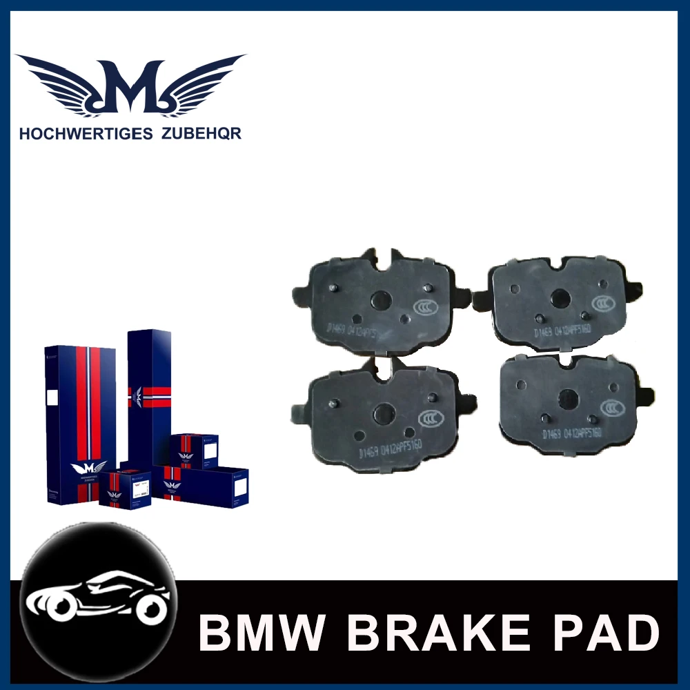 

M Brand Front + Rear Disc Brake Pad 34116850885 34218847061 34116786819 for BMW F02 F06 F10 F11 F12 F13 528i 535i 640i 730Li