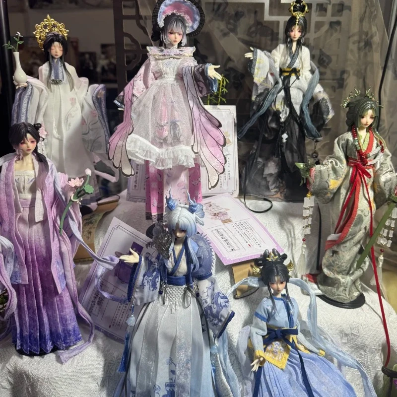 

Fleeting Pulse Millennium Romance Blind Box 1/6 BJD Anime Figure Mystery Box Moveabl Anime Doll Collect Desktop Decor Gift New