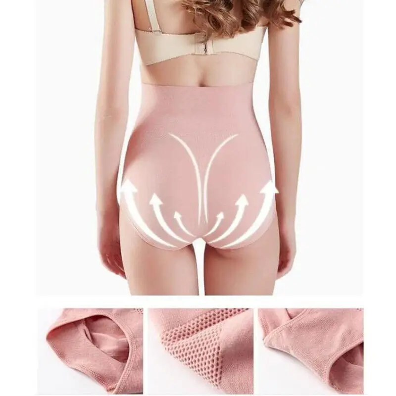 Tight Underwear Shaping Underwear Graphene Honeycomb Underwear Women\'s Underwear Strengthening Underwear High Waist Shaping