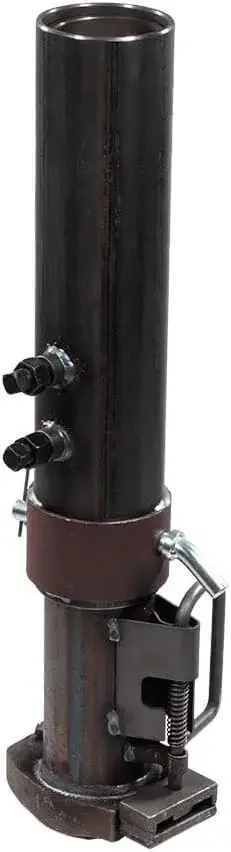 

Round Gooseneck Trailer Coupler W/Load Bearing Pin Set Compatible W/ 2-5/16" Hitch Ball 30,000 Lbs WLL....