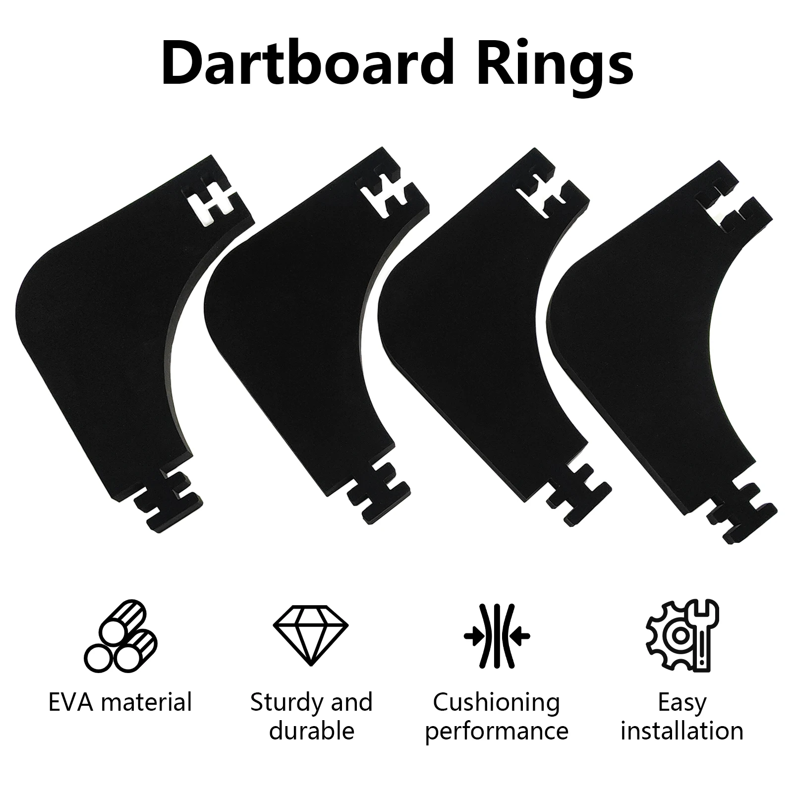 

Splicing Dartboard Surround Wall Protector EVA Dart Board Wall Protector Dartboard Backboard Dart Accessories