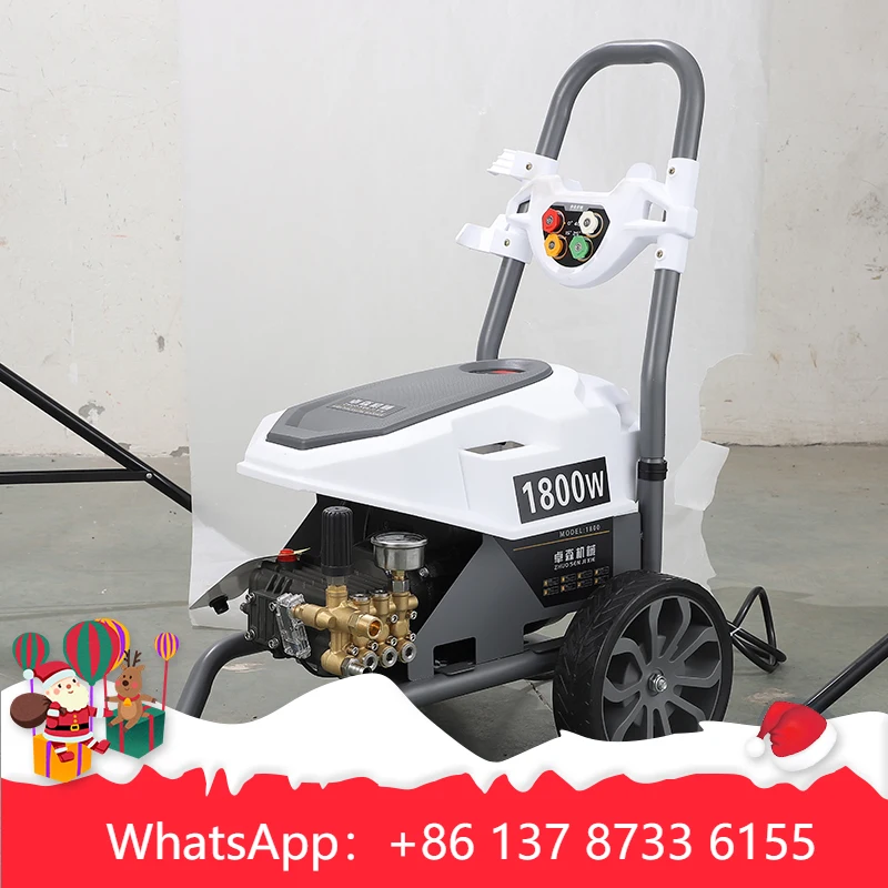 

200bar 2800 Psi 3000 Psi Portable Pressure Washer Pump Car Wash Electric High Pressure Cleaners With Plunger Pump