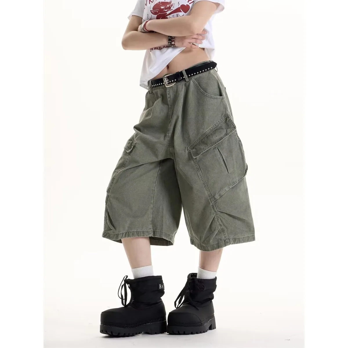 capri pants men New Tactical Work Pants Men Outdoor Cargo Trousers Multi-pocket Pant summer Outdoor Workwear Hiking Trousers