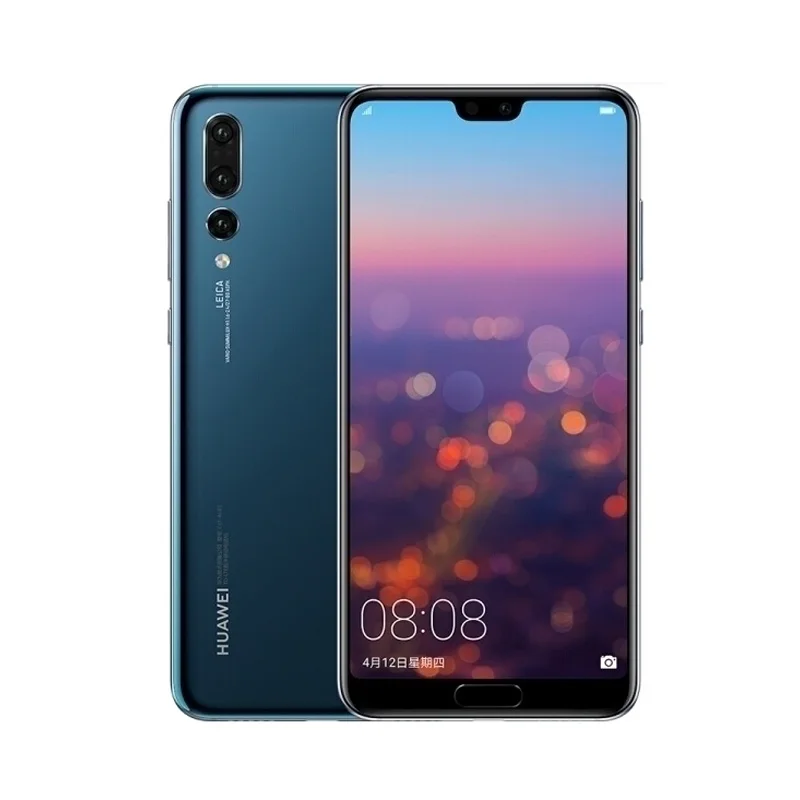 هاتف Huawei P20 Pro 4G EMUI RAM 6GB ROM 64GB/128GB 6.1 بوصة 2240*1080px 24MP + 40MP هاتف مستعمل