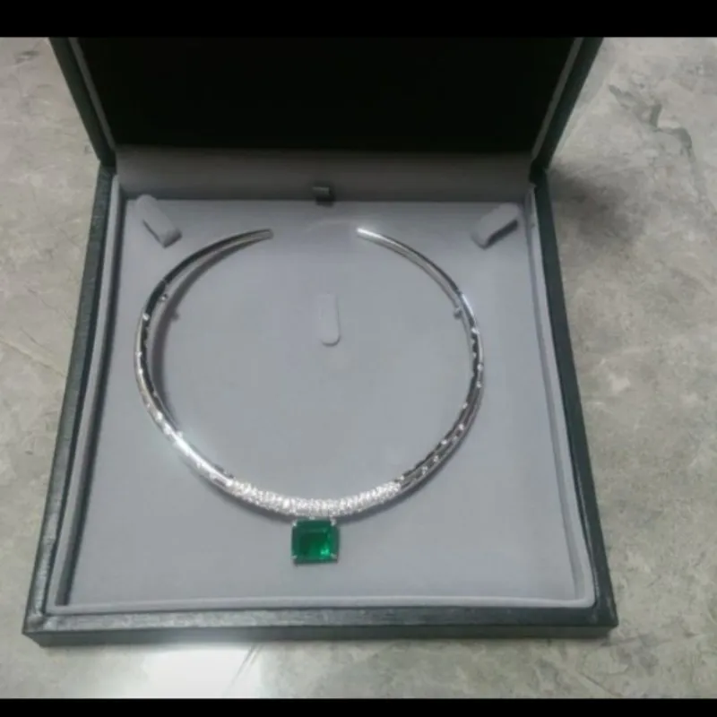 

ZOCA official-website Deadpool Pure Silver 925 Sterling Emerald Cut Pendant Necklace With Comments Necklaces Woman Trend 2025