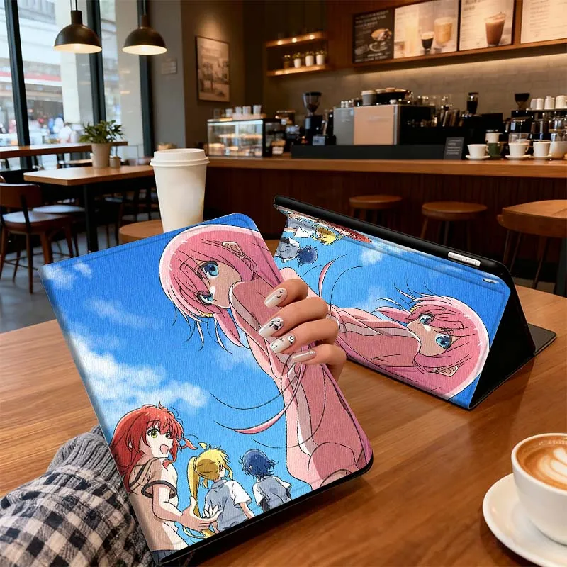 Anime B-Bocchi The Rock For Xiaomi Redmi Mi Pad 8 7 6 5 4 2 SE K Pro Max Ultra Inch Tablet Case Soft
